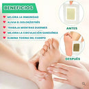 Adhesivo Inteligente Detox - Limpia tu cuerpo naturalmente mientras duermes [50 PARCHES] + [Libro de Jugos Desintoxicantes]